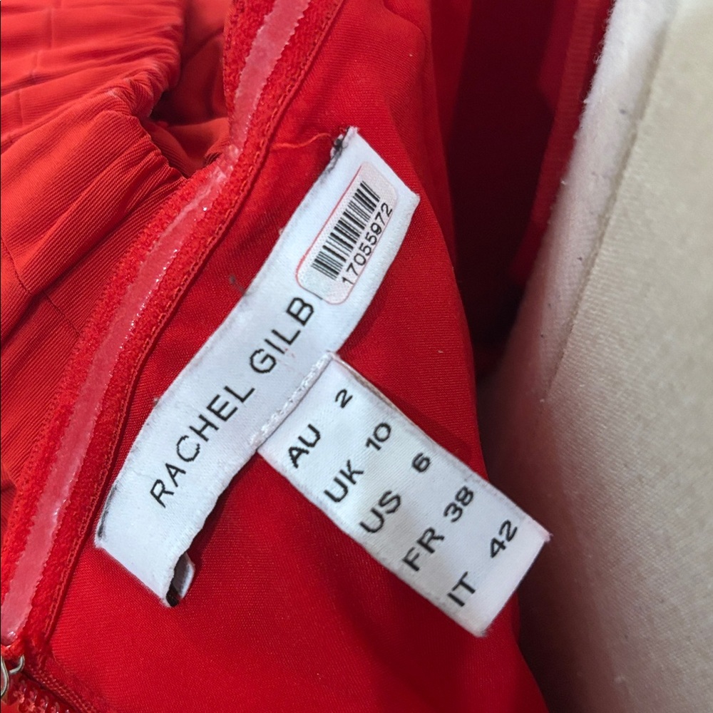 Rachel Gilbert Henley Strap Dress, Size: US 6 - Picture 11 of 11